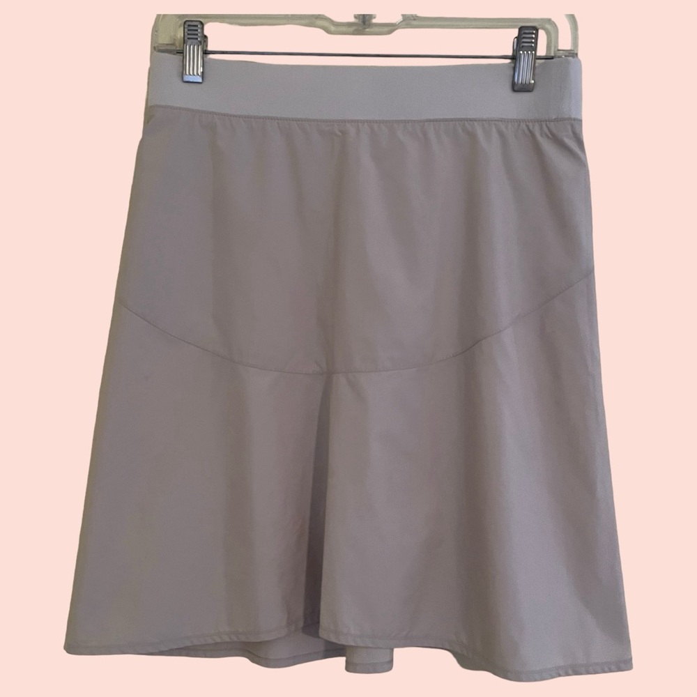 M0851 Light Tan Aline Skirt XS
